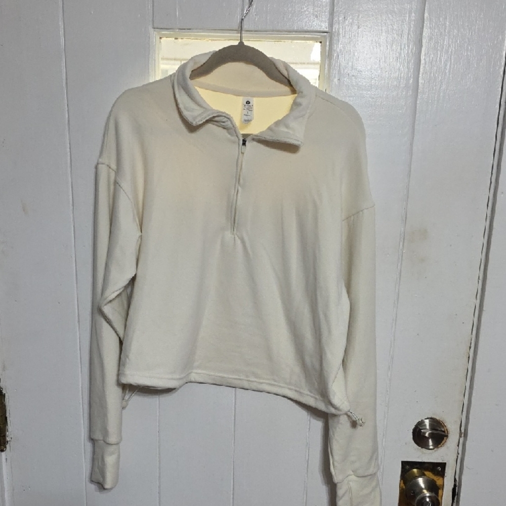 Velocity Ultra Melange Fleece Feel Good Half Zip Women's Pullover Shirt/Jacket L